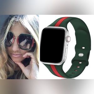 Bundle & Save … Red & Green Sunglasses & Apple Watch Band